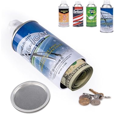GV Bleach Large Diversion Safe Stash Can - Screw Lock, Smell Proof, Hidden Container
