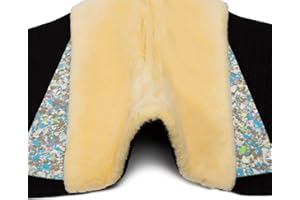 Werner Christ Verbundschaum-Einlagen passend zur Satteldecke für den Fellsattel IBERICA Plus Polster zur Druckentlastung oder Korrektur (Paar, 15 mm Polsterstärke), Größe Warmblut und Pony