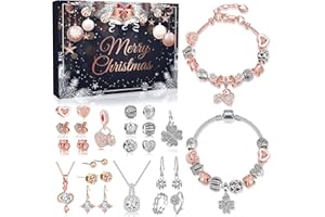 iZoeL Calendrier de l'Avent 2025 Bijoux Femme Calendrier de l'Avent Ado Fille, Cadeaux Noel Femme Cadeaux Bijoux pour Épouse Mère Petite Amie Fille Sœurs Nièces