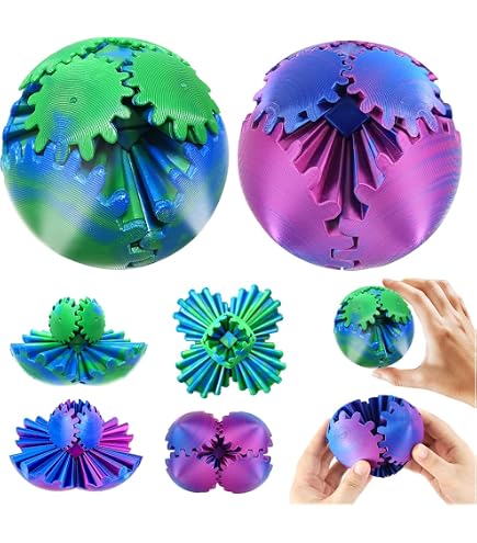 Gear Ball Spielzeug, Gear Ball , Würfel-Fidget-Spi Produktbild-Vorschau 1
