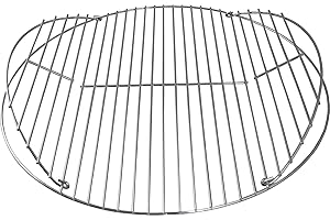 Activa Runder Grillrost Massiver Grill Rost Verchromt Durchmesser ∅ 55 cm