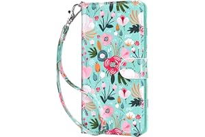 ULAK Etui portfelowe z klapką na telefon Samsung S20 FE z uchwytem na karty, skóra PU + TPU zderzak stojak pokrowiec podpórka pełna ochronna etui na telefon Samsung Galaxy S20 FE 16.5 cm - kolorowy