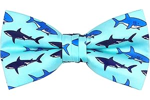 OCIA Pajaritas Hombre Originales Dinosaurio Animales Patrón Pajarita Pre-Atada Niños Pajarita Ajustable