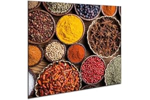 SEMUP Tabla protectora de encimera, de cerámica, 60 x 52 cm, de gran tama?o, de cristal templado, para cortar, se puede colocar en la pared para evitar salpicaduras, protector de vitrocerámica