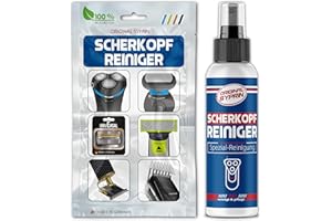 ‎SYPRIN Original Syprin Scherkopfreiniger für Rasierer Haarschneider – Reinigungsflüssigkeit für Haarschneidemaschinen Trimmer Barttrimmer
