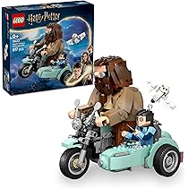 LEGO Harry Potter Hagrid & Harry's Motorcycle Ride, Magical Toy