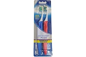 Pro Expert by Oral-B Pulsar - Spazzolino vibrante, confezione da 2