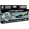 Vallejo Air Color – Set RAF & FAA Fleet Air Arm 1939-45 – Peintures Acryliques Pour Aérographe – 6 Couleurs Historiques