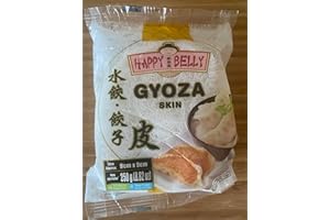 GENERIC Happy Belly Gyoza Skins 250g (1 x 40 Wrappers) For Gyoza, dumpling wrappers, skins, wontons