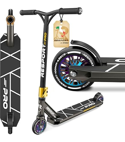 Chilli Pro Scooter Ventus M - Monopattino Stunt Leggero, Altezza 81cm, Ruote PU 110mm Cuscinetti ABEC 9, Pieghevole Per Skatepark - 5