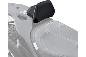 1Up Driver Backrest for Can-Am Ryker, SAUTVS Sport Driver Back Rest Kit for Can Am Ryker 600 900 & Ryker Rally 2019-2022 Accessories (1PCS, Replace #219400960)