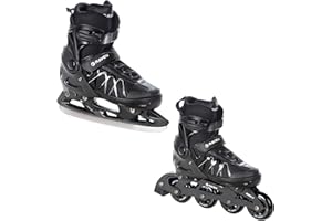 ‎RAVEN RAVEN Expert 2in1 Schlittschuhe Hockey Inline Skates Inliner für Kinder und Erwachsene verstellbar