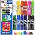 The Pencil Grip Kwik Stix Paint Pens, Solid Tempera Paint Pens, Super Quick Drying TPG-602, 12 Count (Pack of 1)