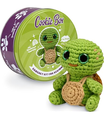Kit Uncinetto Sunsorld Per Principianti – 3 Animali Amigurumi (Coniglio, Pinguino, Ape) Con Tutorial Video E Materiali Inclusi