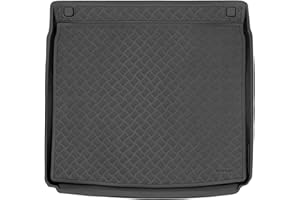 M MOTOS MOTOS Tapis de coffre en PE pour Peugeot 508 I 2010-2018 Rendez votre voyage plus confortable grâce à ce tapis de voiture durable - Tapis de coffre de voiture tout temps, protection contre les salissu