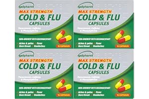 BEMACAR 64 x Cold and Flu Capsules