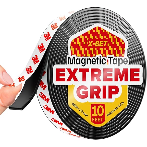 Nastro Magnetico Autoadesivo 3m X 20mm | Strisce Magnetiche Forti Per Fai Da Te E Ufficio - Foto 13