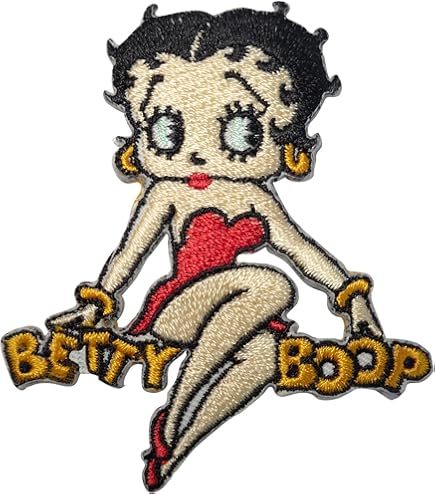 Écusson Patch Thermocollant betty boop igloo Écusson Patch Thermocollant betty boop igloo