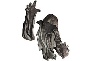 Design Toscano DB383009 the Creeper Wall Sculpture, Matte Black Finish