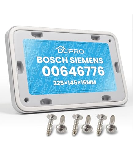 Sportello Asciugatrice GIANTO Per Bosch E Siemens - Ricambio Scambiatore Calore, Grigio - Foto 4