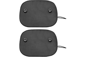 YCLFHOO 1 Pairs Car Sun Shade for Baby,Car Side Window Sun Shade,Universal Sun Visor for Car window,Great for Protecting Baby/Kids/Pets-44 * 36CM