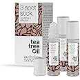 Australian Bodycare Tea Tree Oil Spot Stick - Tea Tree Blemish Stick for Spots, pimples, Oily and Acne Prone Skin. Contains high Pharmaceutical Grade Australian Tea Tree Oil, 9ml (3 x Spot Stick)