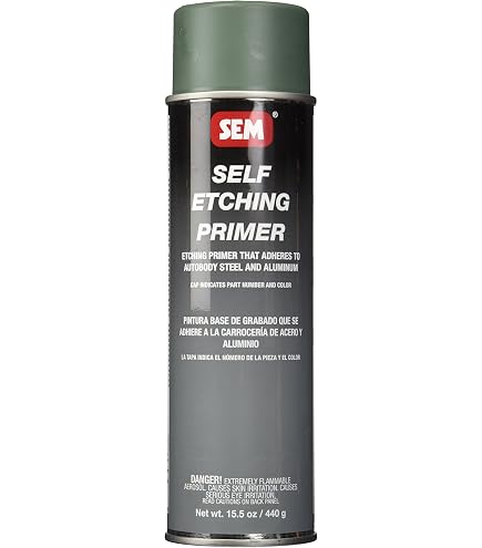 SEM 39673 Black Self Etching Primer - 15.5 oz. : Amazon.ae: Automotive