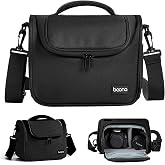 Linpr Bag Case for Reflex/DSLR Camera Waterproof (Black, Small) | Professional Photography Shoulder Bag or Backpack, Compatib