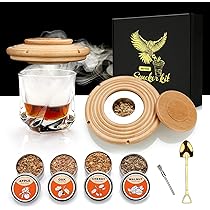Kit De Fumeur De Cocktail, Ensemble De Fumée, Kit De Boissons Pour Fumeur De Whisky à L'ancienne, Accessoires De Cocktail Pour Whisky, Boisson