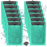 Hahorpa 12 Activated Carbon Filter Cartridges for Aquariums | Compatible with Tetra EasyCrystal Filter Pack 250/300, Filter P