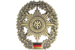 ‎NORMANI normani Original Bundeswehr Barettabzeichen aus Metall in verschiedenen Sorten zur Auswahl Farbe Feldjäger