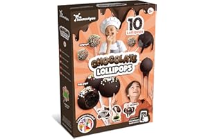 Science4you Creatore di Lecca-lecca al Cioccolato per Bambini di 8 9 10 11+ – Kit di Cioccolateria per Creare Lecca-lecca e Cakepops, Regalo di Confezione per Bambini e Bambine di Età 8 9 10 11+ Anni