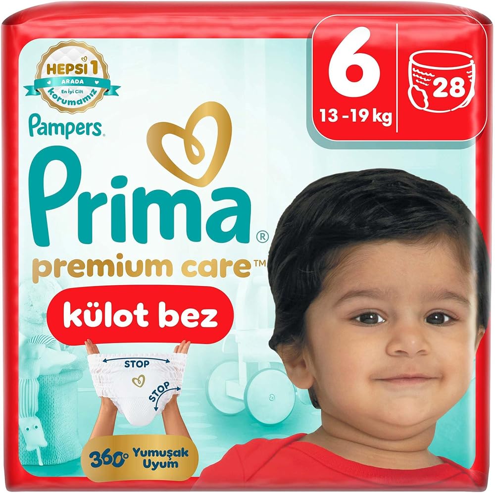 Prima Premium Care Külot Bez 6 Numara 28 Adet Bebek Bezi