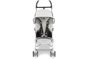 Poussette Maclaren Wing Knit - Poussette Grande Taille Légère Compacte à Partir de 6 Mois Capote Extensible, Harnais de Sécurité à 5 Points, Suspension aux 4 Roues Housse de Pluie Incluse