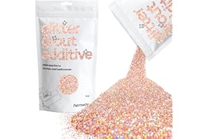 Paillettes pour joints de carrelage additif holographique or rose pour salle de bain Sparkly Hemway 100 g/3,5 oz
