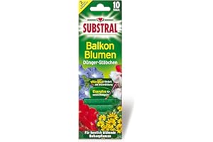 Substral - Pack de 10 bâtons d'engrais pour plantes de balcon