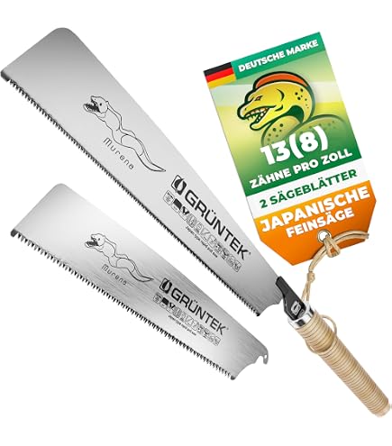 Klapp-Handsäge Mit 130 Mm Klinge - Für Holz, Gipskarton & Mehr, Ergonomischer Griff