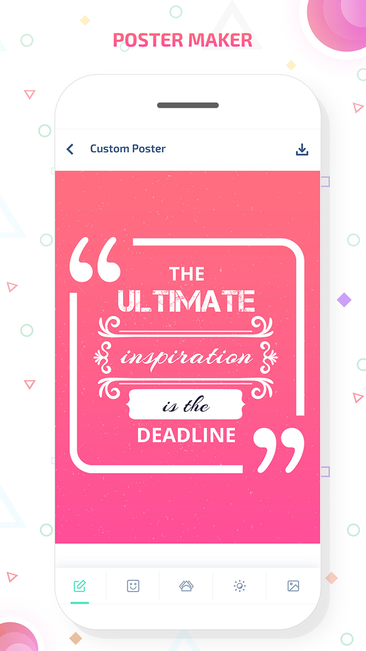 The Poster Maker Flyer Designer & Banner Maker, poster making app