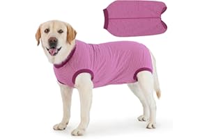 Cyponpy Tutina Post Operatoria Cane Body Post-operatori per Cani Vestito Chirurgico Femmina Tuta Recupero Pigiama Cane Tuta Post Operatoria Cani Alternative al Collare Elisabettiano