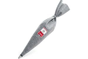 COMENSAL® Bolsa de Mortero - Aplicador Mortero Juntas - Herramienta para Albañile - 3 Puntas Metálicas Intercambiables 8, 10, 12 mm - Made EU