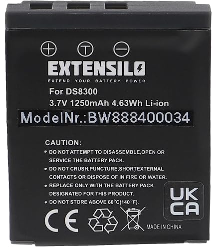 Vhbw Batteria Li-Ion 650mAh Compatibile Con Maginon DC-5080, DC-6800, DC-6600 – 3,6V, 2,34Wh - 5
