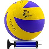 Telvesse Yapıştırma Voleybol Topu Pompalı Set Soft Touch İ&ccedil;-Dış Mekan Uygun 8 Panel Mavi 280 Gram