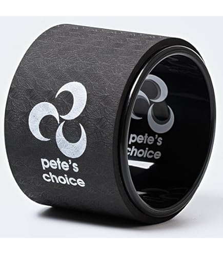 TREXO Yogawiel, natuurkurk met een diameter van 32 cm en een breedte van 13 cm, bruin, van 100% ecologische kurk, perfect om uit te rekken, comfortabel door schuimvulling, lichtgewicht yogawiel TREXO Yogawiel, natuurkurk met een diameter van 32 cm en een breedte van 13 cm, bruin, van 100% ecologische kurk, perfect om uit te rekken, comfortabel door schuimvulling, lichtgewicht yogawiel