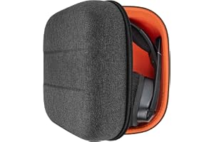 Geekria Shield hörlursfodral kompatibelt med Corsair Void v2 Wireless, HS80, Virtuoso, HS55, HS65 och fler, ersättningsväska