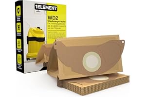 1E 10 Staubsaugerbeutel für Kärcher Staubsauger WD2 Beutel Filtertüten 6.904-322.0/69043220