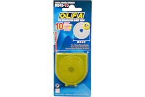 Olfa 45mm Tungsten Tool Steel Rotary Blade - 10/pk