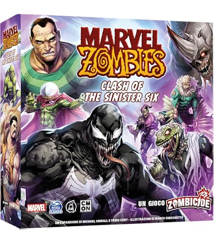 CMON, Marvel Zombies: X-Men Resistance – Un Juego De Zombicidas, Juego De Conocedores, Dungeon Crawler, 1-6 Jugadores, A Partir De 14 Años, 60 Minutos, Alemán : Shinall, Michael, Cury, Fabio