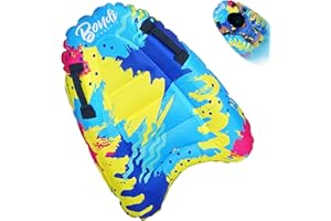 Bodyboard Gonfiabile, Hillylolly Tavoletta Surf Gonfiabile Giocattolo con Bracciolo, Mare,Tavola da Nuoto Bambini Gonfiabile, Bambino, Vacanze all'insegna del Surf