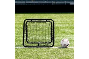 RapidFire Filet à Rebond RF pour Entraînements de Football | Filet Rebondisseur d’Angle Réglable [3 Tailles]