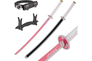 57 SPECIAL REPLICAS Bambou Anime Katana Cosplay Épée, Katana Inspiré Demon Slayer Épée 105 cm 41 Pouces Hashira Piliers Protagoniste Katana, Une Variété de Styles (Kanao Tsuyuri's Katana JT10663)